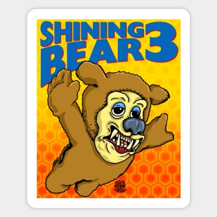 Shining Bear 3 Magnet